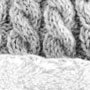 Pachamama Knitwear Cairngorm Handwarmer Oatmeal lining