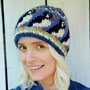 Pachamama Knitwear Circus of Puffins Beanie close