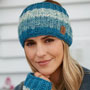 Pachamama Knitwear Cotopaxi Headband Teal front