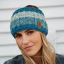 Pachamama Knitwear Cotopaxi Headband Teal side