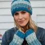 Pachamama Knitwear Cotopaxi Headband Teal together