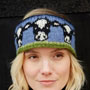 Pachamama Knitwear Dairy Cow Headband front