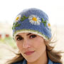 Pachamama Knitwear Daisy Chain Beanie Jacaranda front