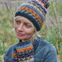 Pachamama Knitwear Elveden Bobble Beanie together