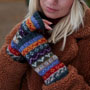 Pachamama Knitwear Elveden Handwarmer front