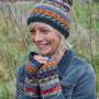 Pachamama Knitwear Elveden Handwarmer wearing