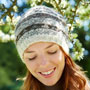 Pachamama Knitwear Finisterre Beanie Natural front
