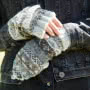 Classic Fairisle Glove Mitts Natural