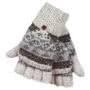 Pachamama Classic Fairisle Glove Mitts Natural Seperate