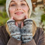Pachamama Knitwear Finisterre Handwarmer - Natural facing