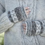 Pachamama Knitwear Finisterre Handwarmer - Natural wearing