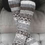 Pachamama Finisterre Long Socks Natural Close