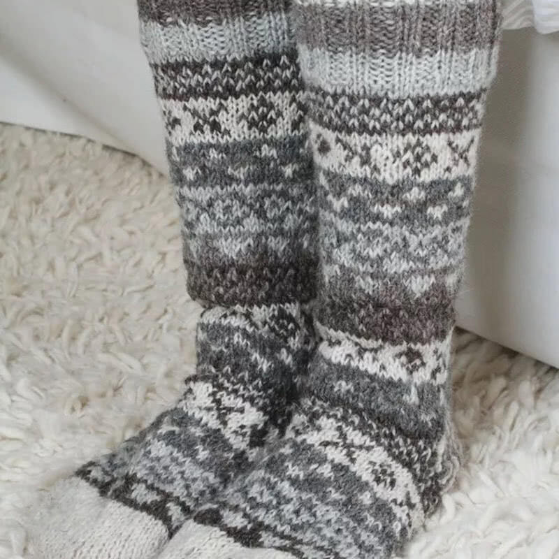 PachamamaFinisterre Long Socks Natural