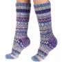 Pachamama Finsterre Jacaranda Long Socks Side