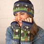 Pachamama Knitwear Flock of Herdwick Sheep Headband together