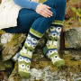 Flock of Sheep Long Socks Small Image