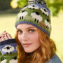 Pachamama Knitwear Flock of Sheep Bobble Beanie Hat together