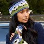 Pachamama Knitwear Flock of Sheep Headband together