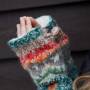 Pachamama Knitwear Hazy Herdi Handwarmer wearing