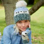 Pachamama Knitwear Hazy Sheep Bobble Beanie full