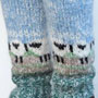 Pachamama Hazy Sheep Legwarmers close
