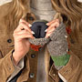 Pachamama Knitwear Herd of Highland Cow Handwarmer inside