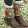 Pachamama Herd Of Highland Cow Boot Cuff 
