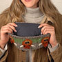 Pachamama Knitwear Herd of Highland Cow Headband lining