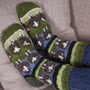 Pachamama Herdwick Sheep Sofa Socks Side