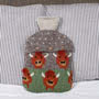 Pachamama Highland Cow Hot Water Bottle Situ