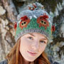 Pachamama Knitwear Highland Cow Bobble Beanie front