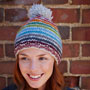 Pachamama Knitwear Hoxton Bobble Beanie Hat front