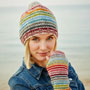 Pachamama Knitwear Hoxton Bobble Beanie Hat together