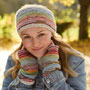 Pachamama Knitwear Hoxton Stripe Headband front view