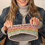 Pachamama Knitwear Hoxton Stripe Headband lining