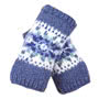 Inishmore Handwarmer - Denim Small Image