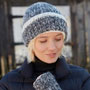 Pachamama Knitwear Kielder Beanie Charcoal front view