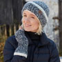 Pachamama Knitwear Kielder Beanie Charcoal left side