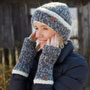 Pachamama Knitwear Kielder Beanie Charcoal right side