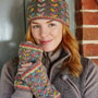 Pachamama Knitwear Kylemore Handwarmer Grey facing