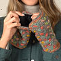 Pachamama Knitwear Kylemore Handwarmer Grey inside