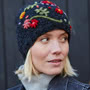 Pachamama Knitwear Lugano Beanie Charcoal side