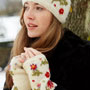 Pachamama Knitwear Lugano Handwarmer Cream together