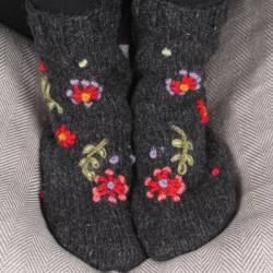 Pachamama Lugano Sofa Socks Charcoal