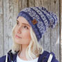 Pachamama Knitwear Montauk Bobble Beanie Hat side