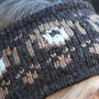 Pachamama Knitwear Pooch Dog Headband Bark close