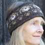 Pachamama Knitwear Pooch Dog Headband Bark left