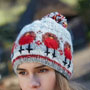 Pachamama Knitwear Robin Bobble Beanie Hat front