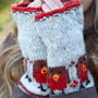 Pachamama Knitwear Robin Handwarmer Gloves wearing