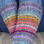 Pachamama Knitwear San Clemente Long Socks close up